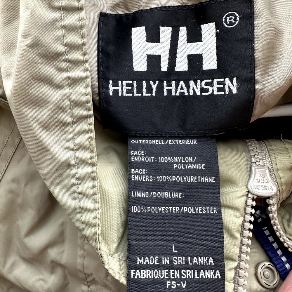 Helly Hansen Packable Rain Jacket Hood Colorblock… - image 3